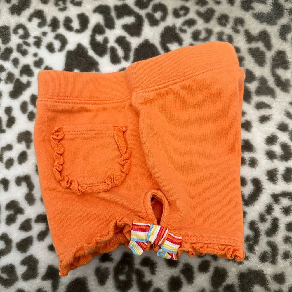 Gymboree Knit Shorts in Orange Size 12-18 Months